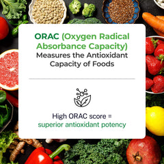 Paradise Herbs ORAC Energy Greens in smoothie demonstrates convenient daily nutrition
