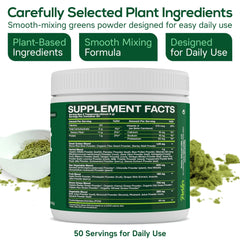 Parker Naturals Boost UltraGreens ready-to-mix concept shows easy preparation