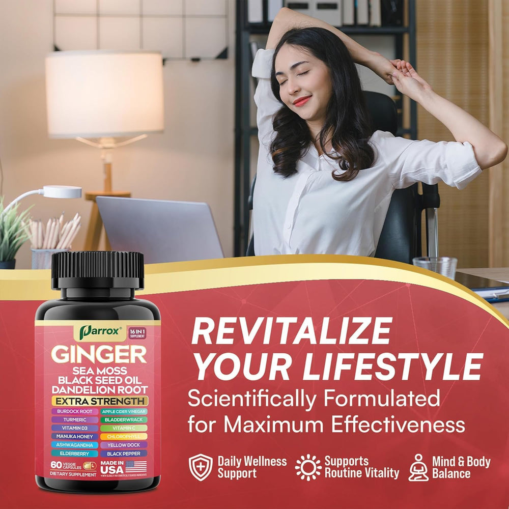 Parrox Apple Cider Vinegar capsule—graceful integration into daily routines.