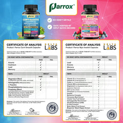 Parrox USA facility badge communicates clean, ethical manufacturing.