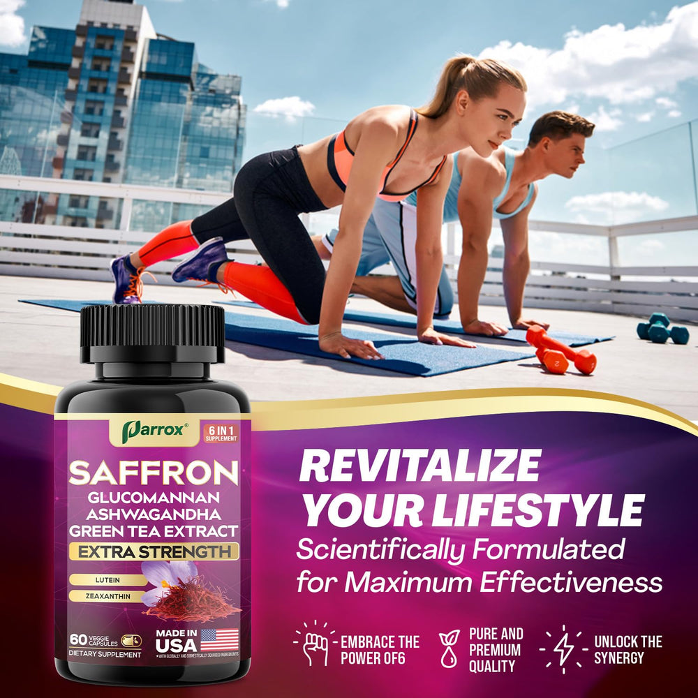 Parrox vision-support graphic indicating daily wellness potential