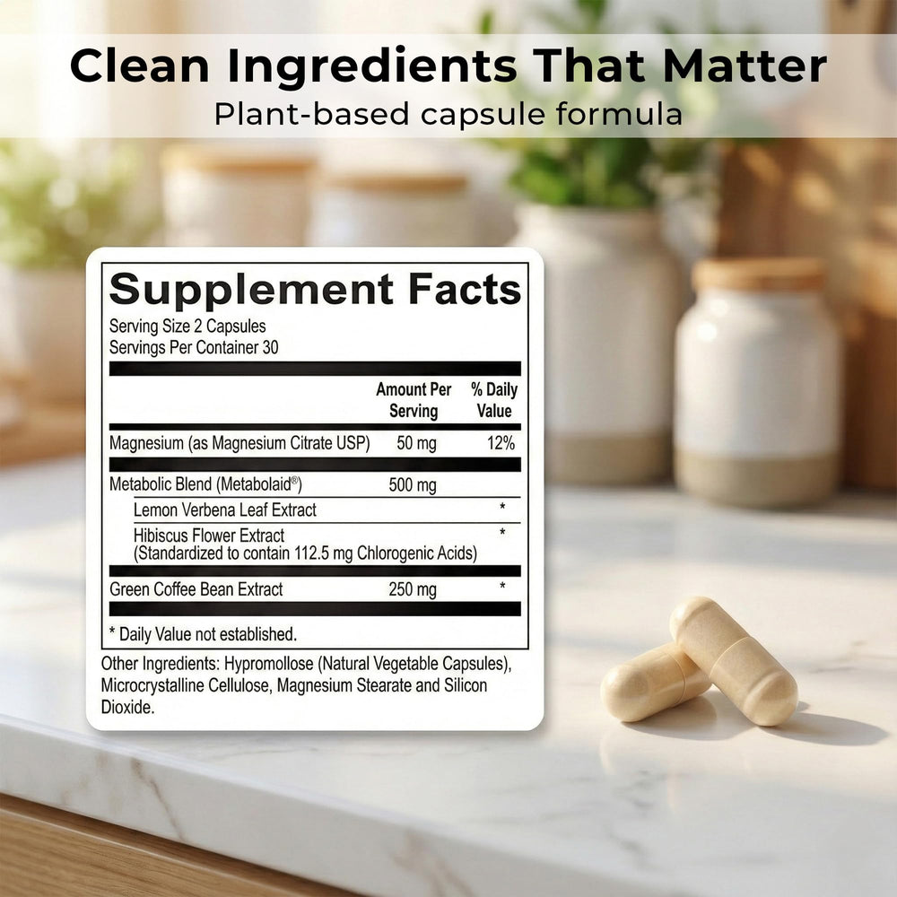Partha Nandi, MD Meta Burn clean label signals non-GMO, gluten-free ingredients.