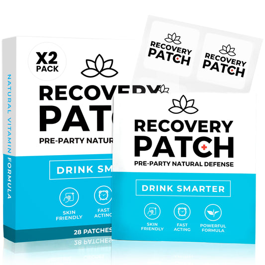 Party Treats Recovery Patches are individually wrapped for easy sharing and travel.