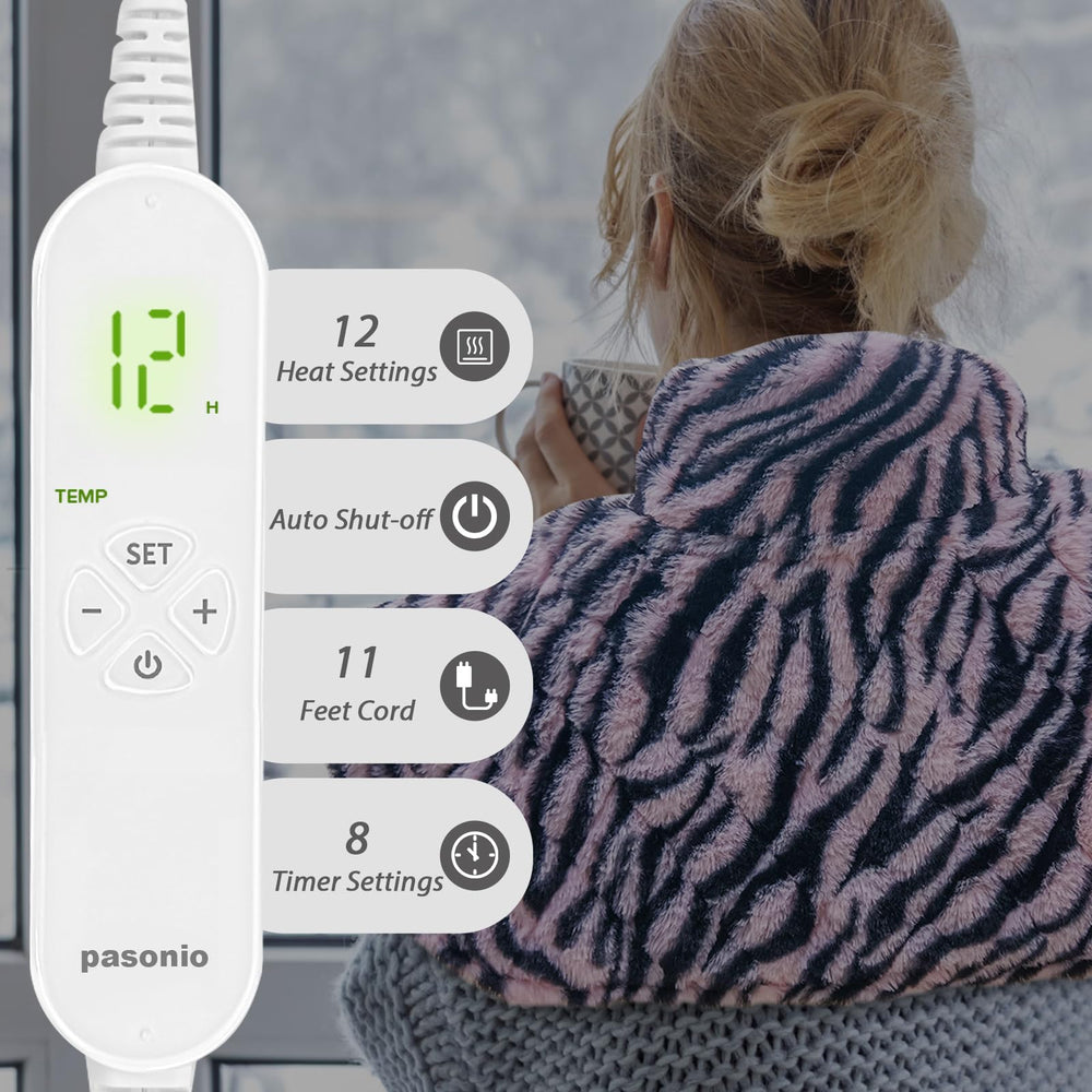 Pasonio micro plush fabric provides ultra-soft, skin-friendly comfort.