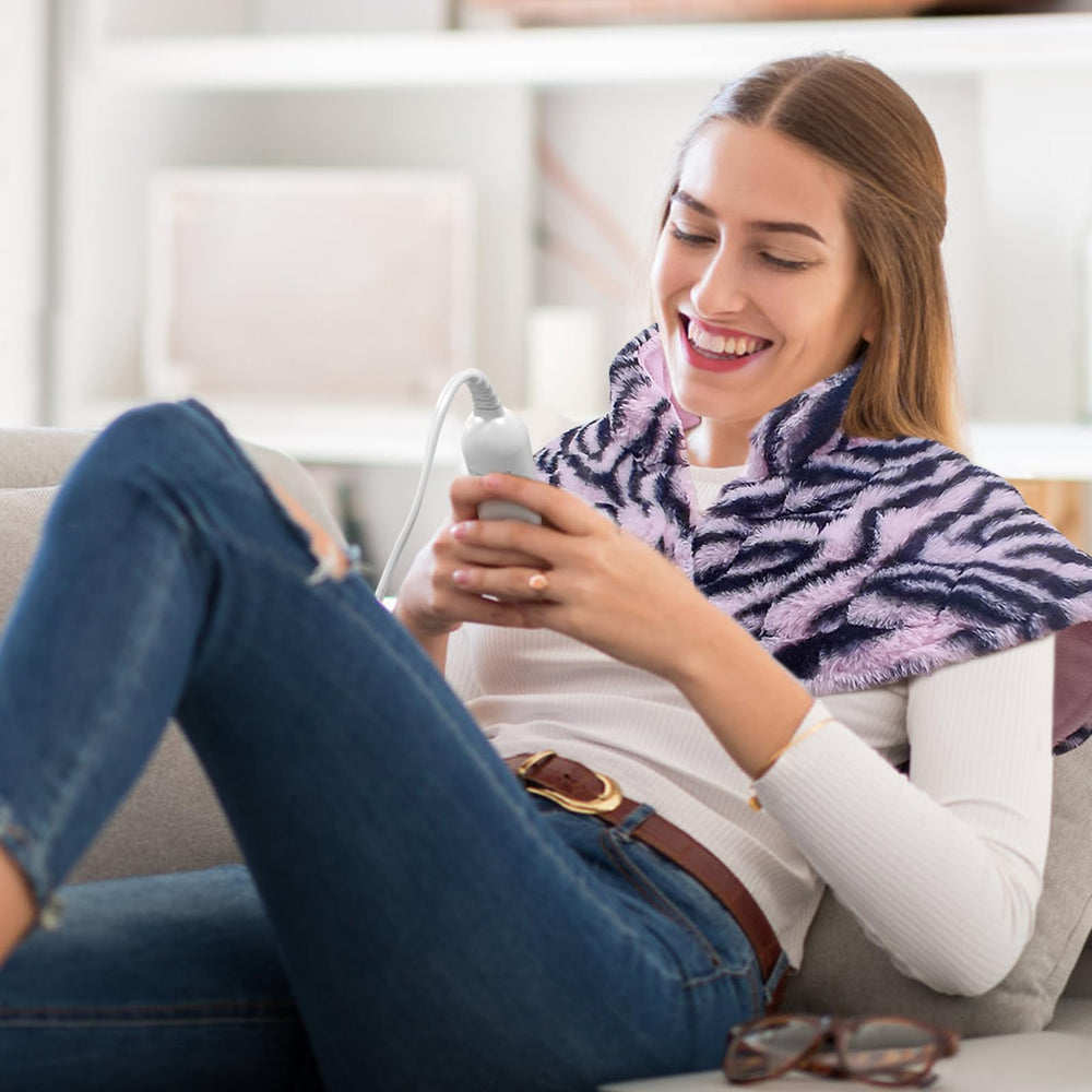 Pasonio pad cover is removable and washable for easy care.