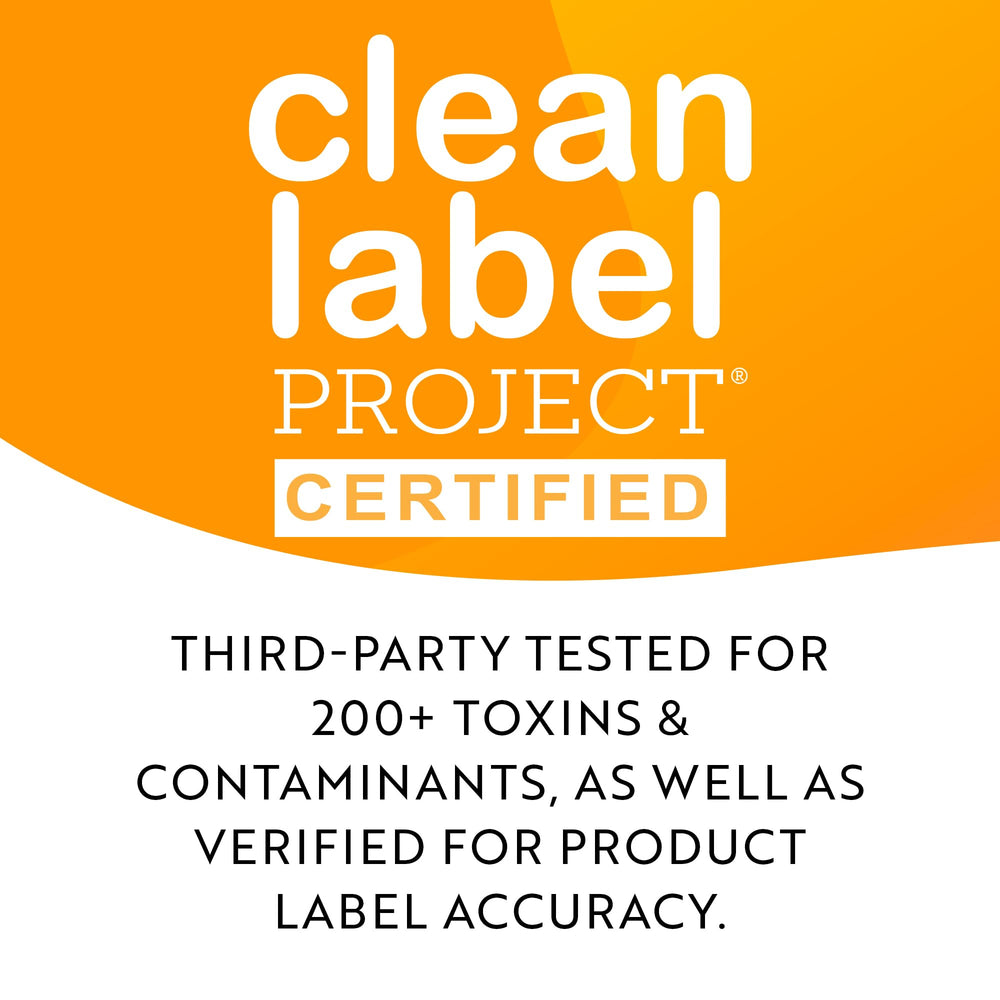 Premium, non-GMO Passion 4 Life multivitamin with trace minerals.