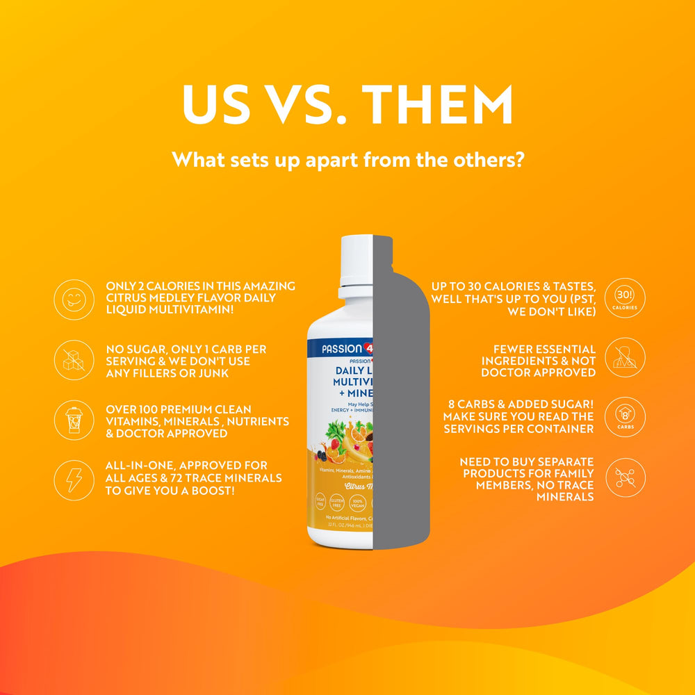 Kid-friendly taste makes daily supplementation approachable with Passion 4 Life.