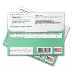 PatchAid Sleep Patch for Kids worn during bedtime; lightweight and convenient.