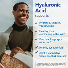 Patient One Hyaluronic Acid daily-dose image invites routine incorporation