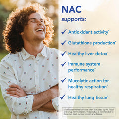 Patient One NAC 600mg bottle dispense shows easy pour for routine use.