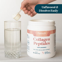 Pattern Wellness Collagen Peptides joint support for flexible movement.