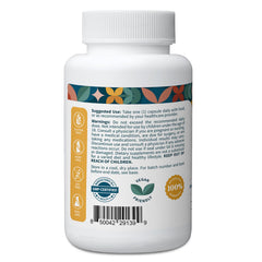 Pattern Wellness saffron capsules close-up highlighting 88.5 mg per serving