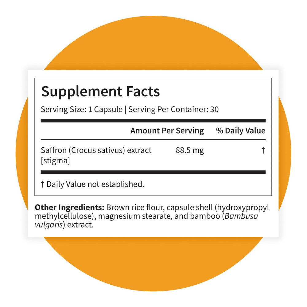 Pattern Wellness saffron extract premium packaging highlights a luxury supplement experience.
