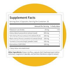 Pattern Wellness Uric Acid Support infographic benefits outlines balance and joints.