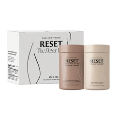 Paulina FITNESS Reset Detox Duo AM bottle promotes daytime energy and focus