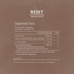 Paulina FITNESS Reset Detox Duo ingredients blend supports digestive comfort
