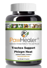 PawHealer Trachea Support powder with scoop for precise measurement.