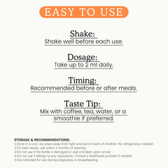 PAYAOCZ drops diluted in water for easy consumption.