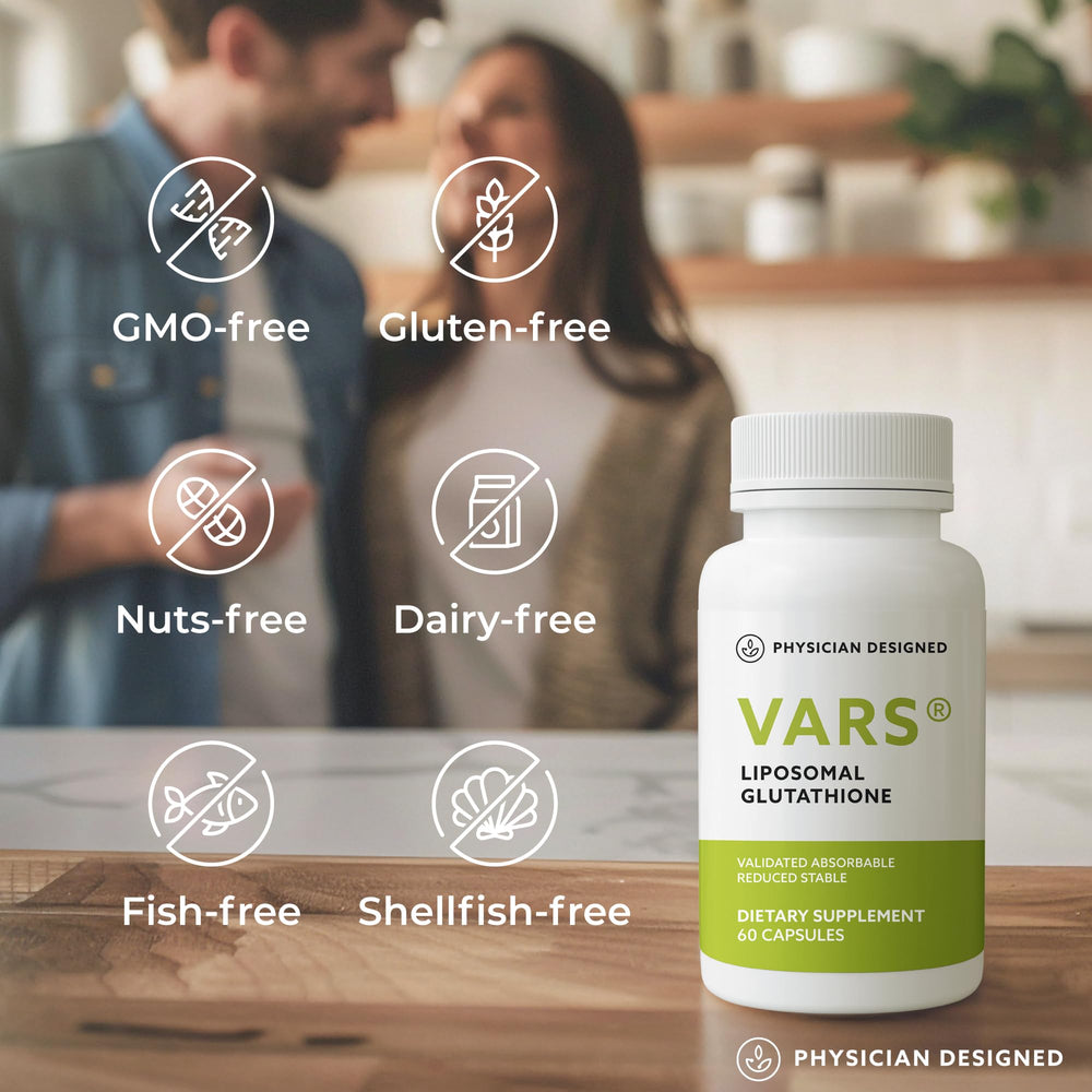 PD VARS Setria-derived glutathione close-up shows enhanced absorption.
