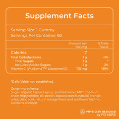 PD VARS logo on label reinforces trusted, science-backed wellness messaging