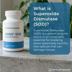 PD VARS SOD Booster capsules arranged for easy daily dosing.