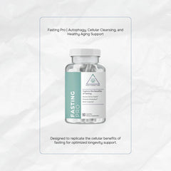 Peak Human Fasting Pro NAD+ Booster label closeup highlighting NMN and TMG for NAD+ support.