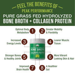 Peak Performance collagen peptides scoop emphasizes convenient protein boost for muscles and skin