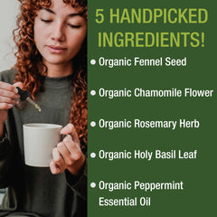 Peak Performance drops dissolving in tea for easy daily use