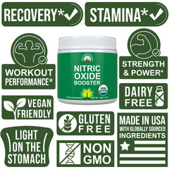 Peak Performance Nitric Oxide Booster acerola cherry extract with vitamin C synergy