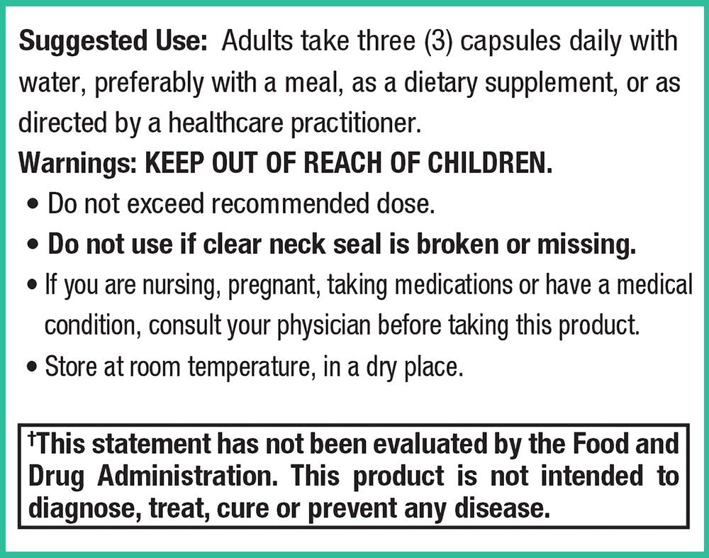 Peak Pure and Natural Peak Liver Support label closeup reveals ingredients like milk thistle and turmeric.