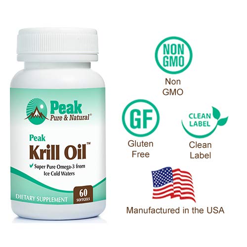 Peak Krill Oil manufactured in a NSF-certified USA facility for quality.