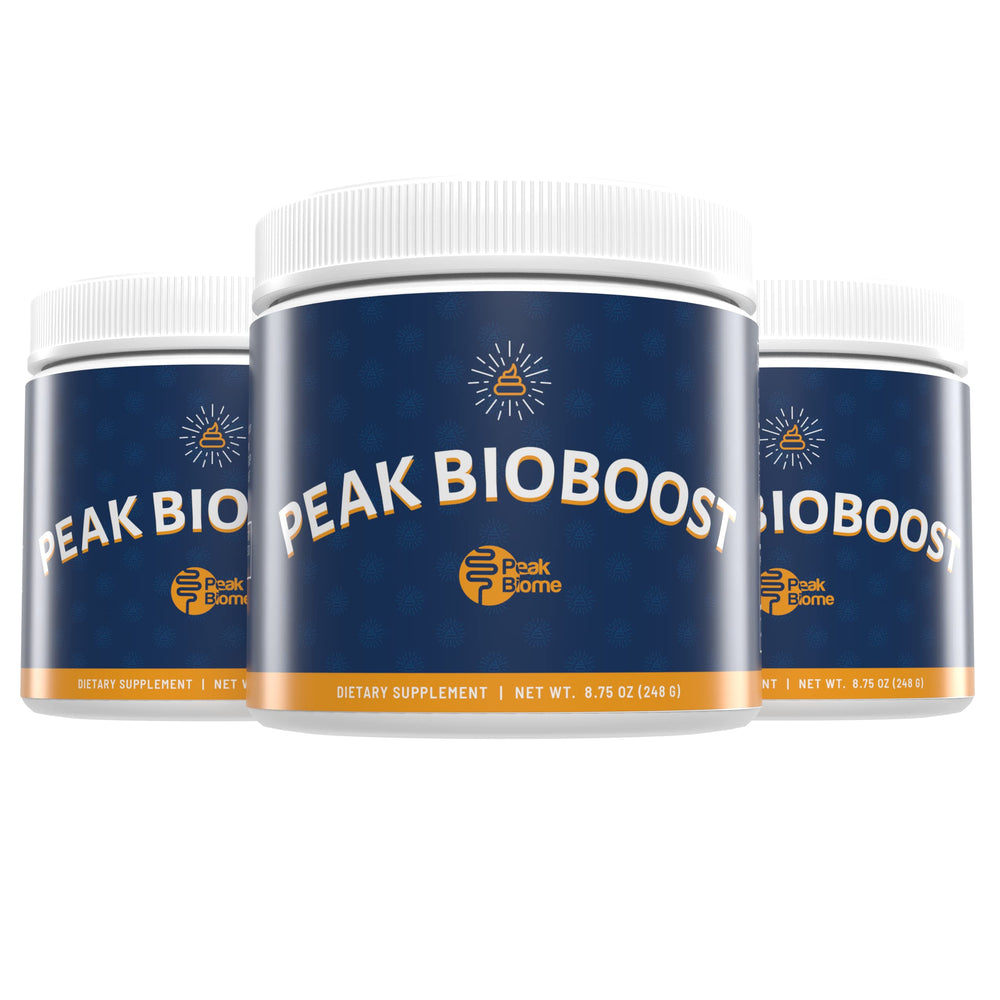 Peak Biome Peak BioBoost tub with scoop for daily gut support