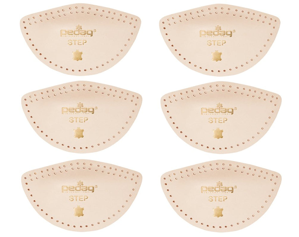 pedag Step arch support inserts pack enhances all-day comfort in flats.