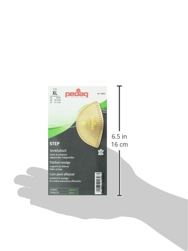 pedag Step arch pads fit a variety of shoe types for daily support.