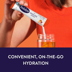Pedialyte Immune Support Fruit Punch flavor invites steady sipping.