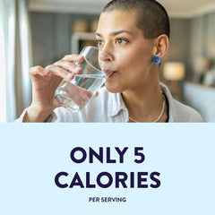 Pedialyte strawberry flavor sachet highlighting low-calorie hydration choice