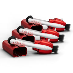 Peeps CarbonKlean bottle front, portable lens cleaning for on the go clarity.