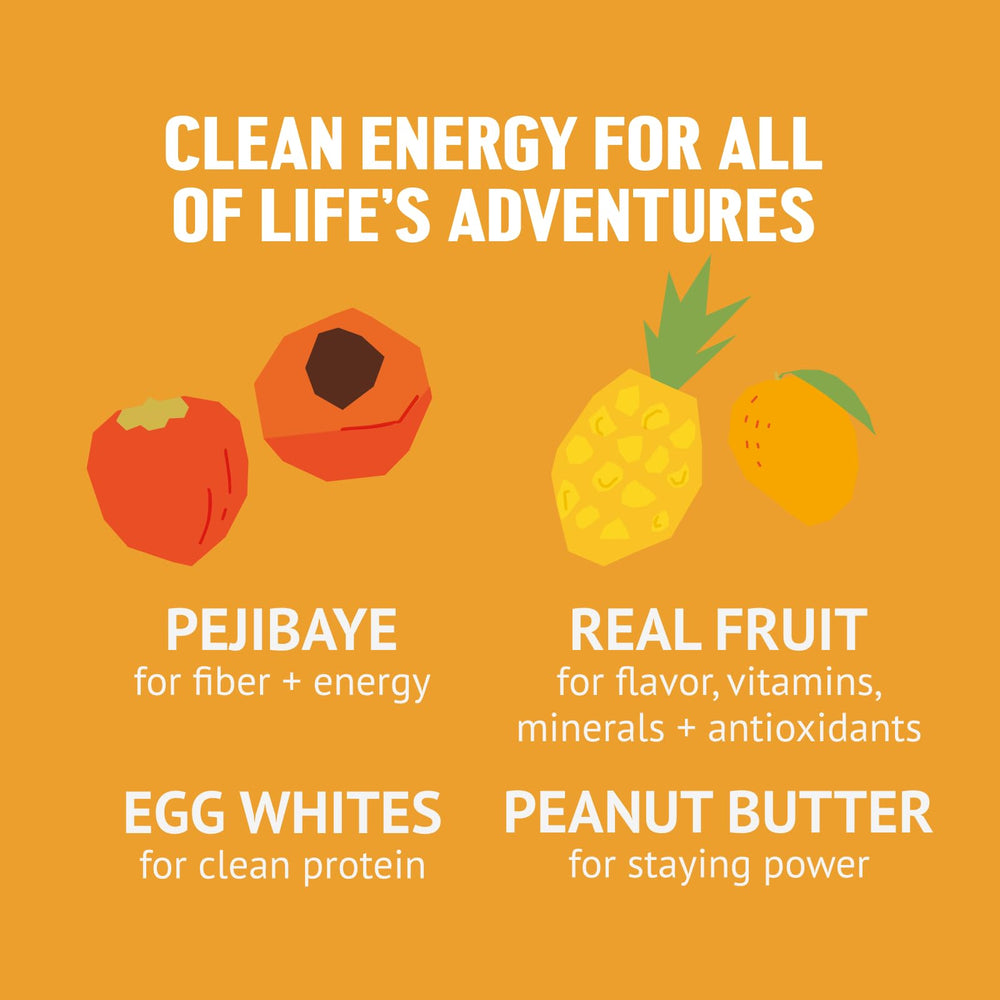 PEJI BAR on-the-go pack in backpack highlighting travel-friendly energy.