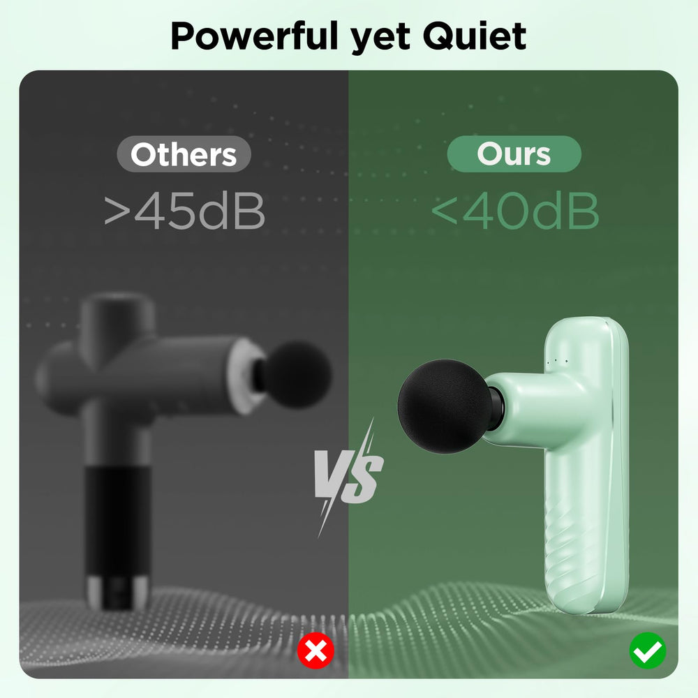 PENJOY Mini Massage Gun USB-C charging demonstrates convenient power on the go