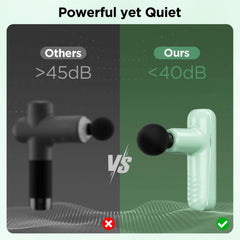 PENJOY Mini Massage Gun USB-C charging demonstrates convenient power on the go
