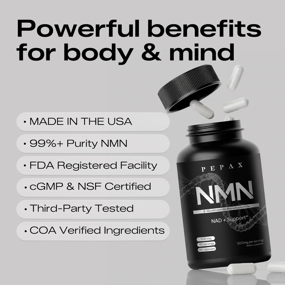 PEPAX NMN visual of endurance energy concept implying daily activity support