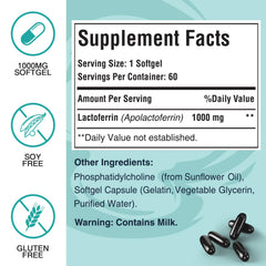 Two-bottle Pepeior Liposomal Lactoferrin set for daily routine