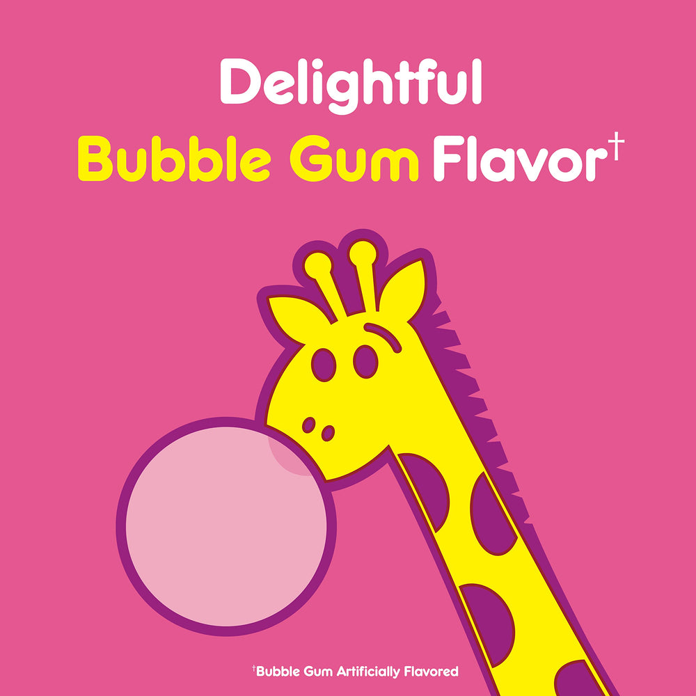 Gummies being offered during snack time for stomach comfort.
