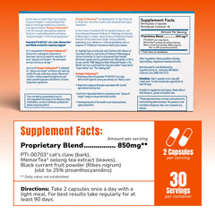 Percepta Professional Brain Supplement capsules close-up for easy intake during long work sessions