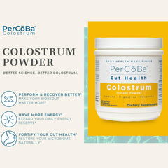 PERCOBA bottle pour demonstrating easy mixing into drinks for workouts.