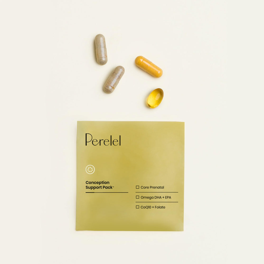 Perelel daily packs shown for convenient on-the-go routines