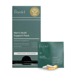 Perelel Men's Multi daily packets for on-the-go wellness and consistency.