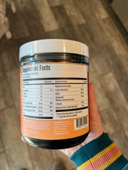 Perfect Keto Beauty + Sleep turmeric coconut latte powder with appealing golden hue