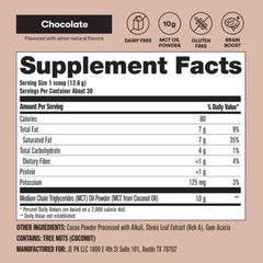 Perfect Keto MCT powder in smoothie addition for fullness