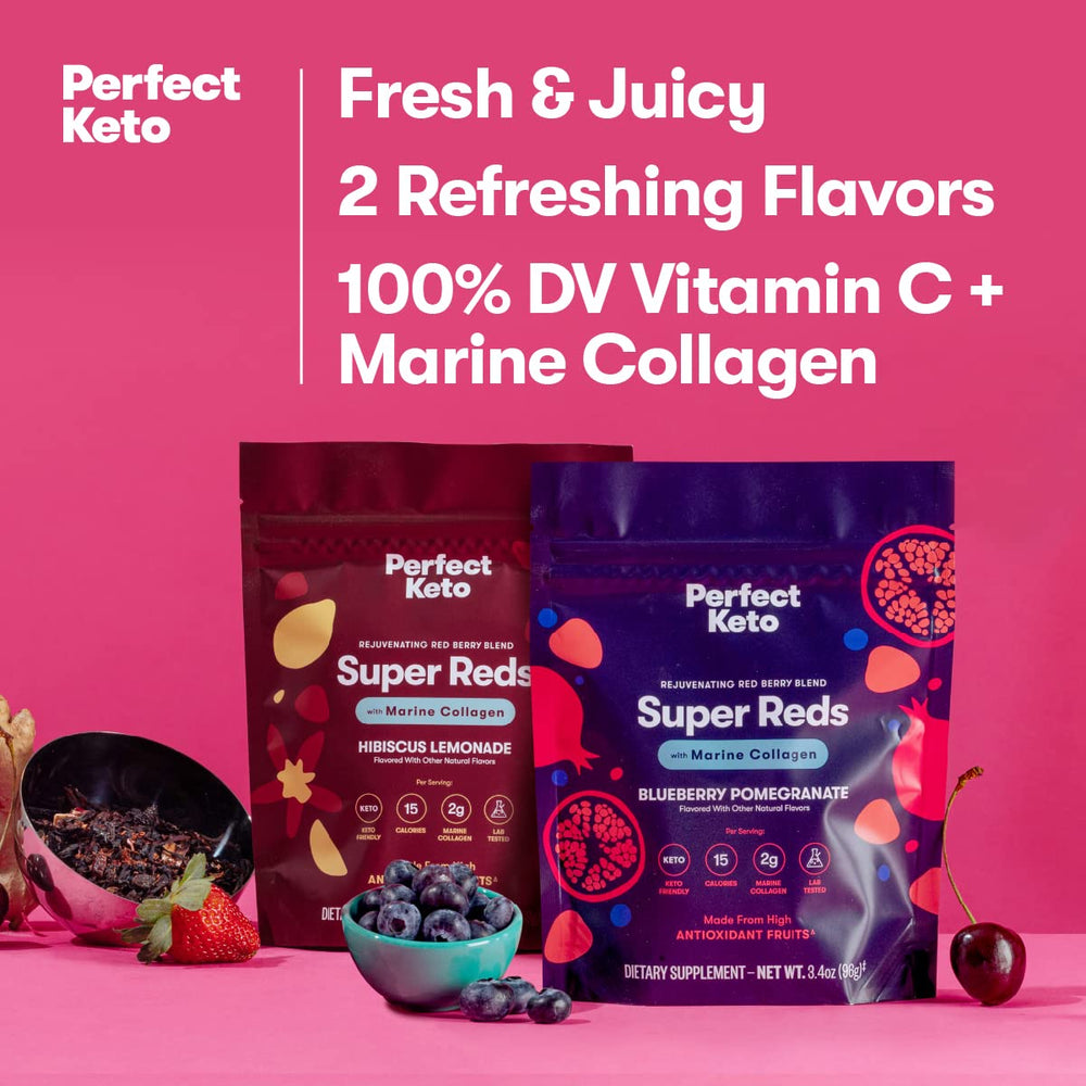 Perfect Keto Super Reds offers low-calorie energy boost for Keto living